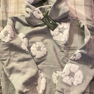 Denim Tears Hoodie grey size (S) in men’s